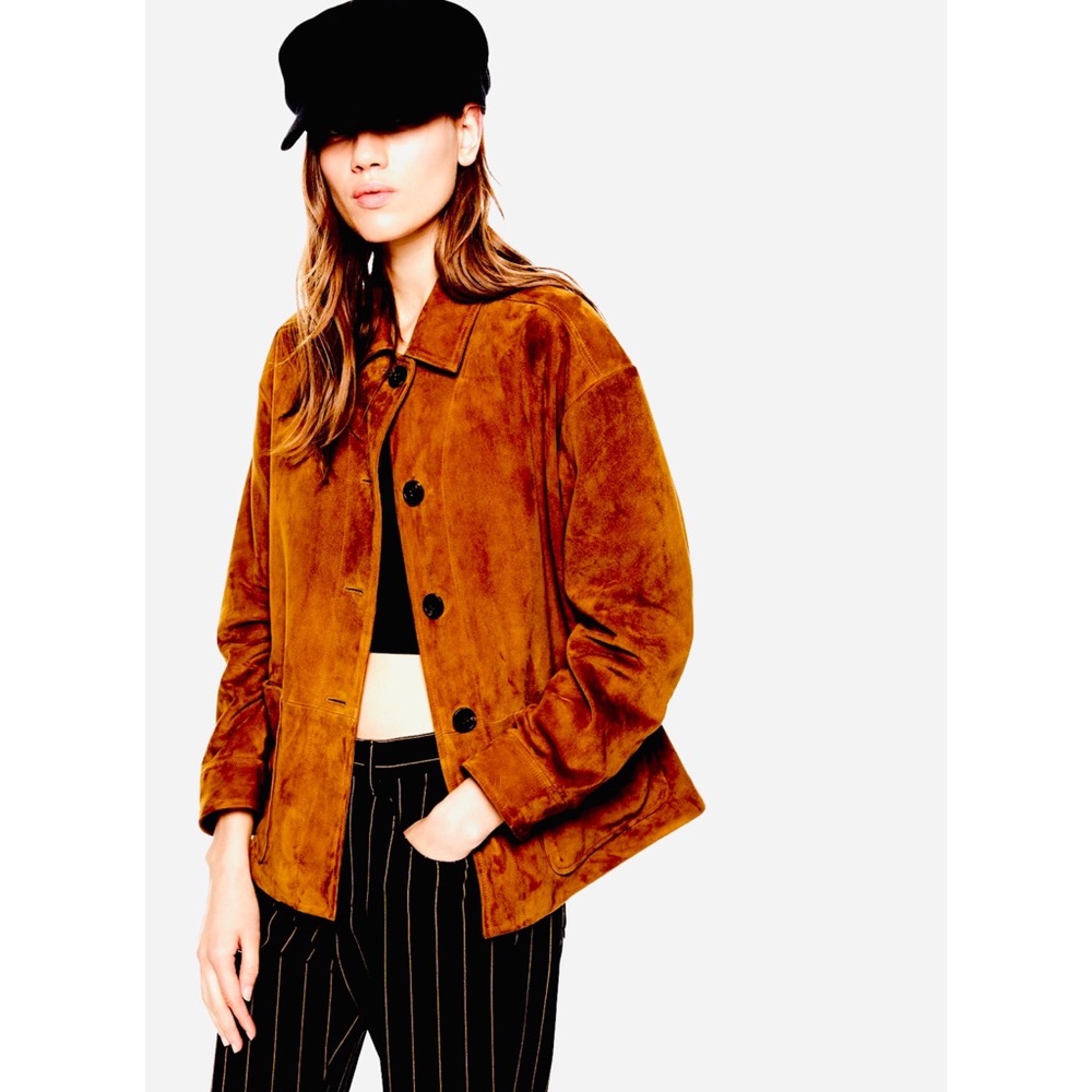Colebrook & Co. Vintage Suede Leather Jacket NWOT!!!!
